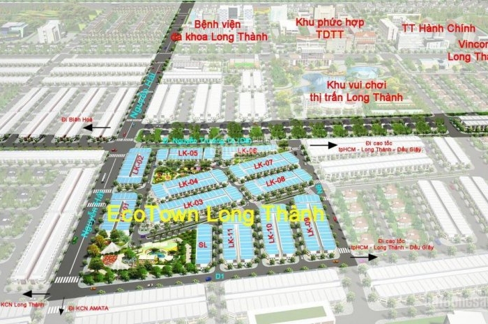 MỞ BÁN NHỪNG  LÔ CUỐI CÙNG CỦA DỰ ÁN ECO TWON LONG THÀNH NHANH TAY